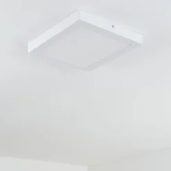 plafonnier extérieur Leto LED Blanc, 1 lumière