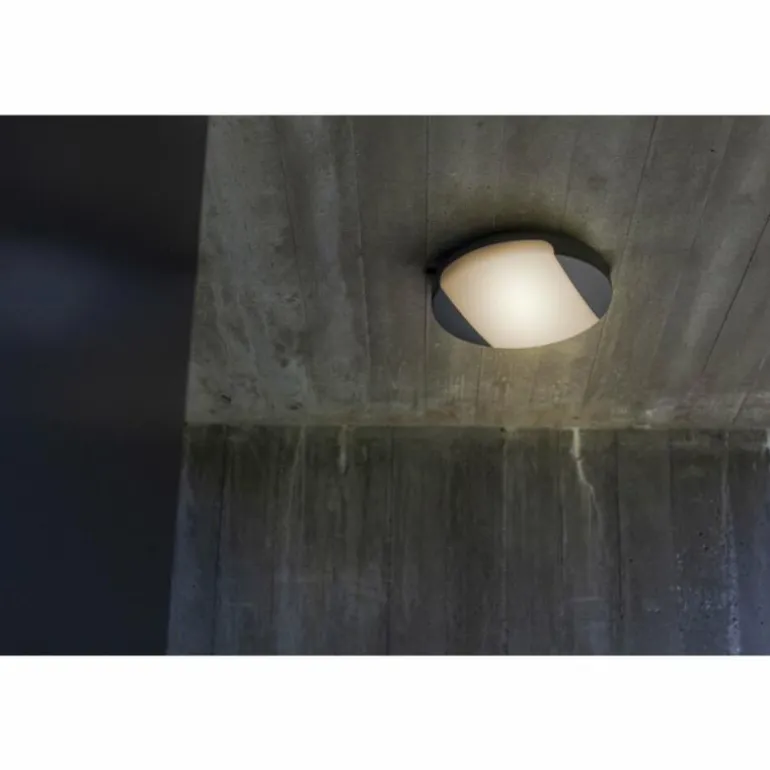 plafonnier extérieur Lutec SWEEP LED Anthracite, 1 lumière