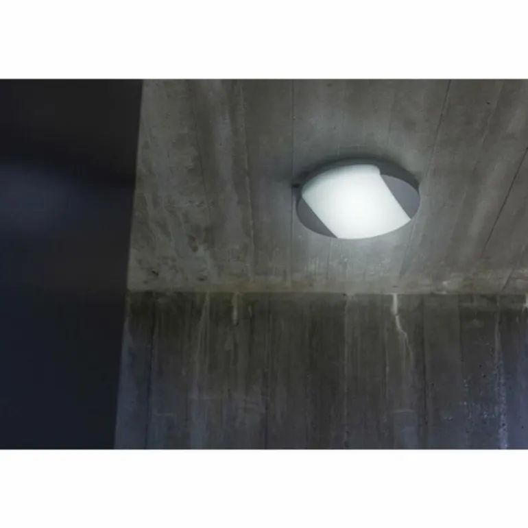 plafonnier extérieur Lutec SWEEP LED Anthracite, 1 lumière