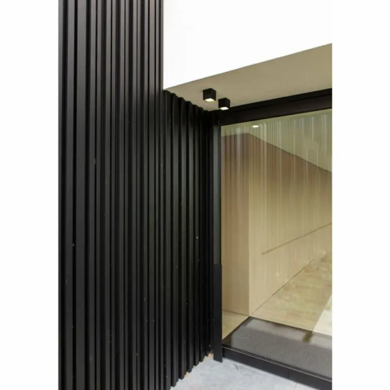 plafonnier extérieur Lutec Gemini LED Anthracite, 1 lumière