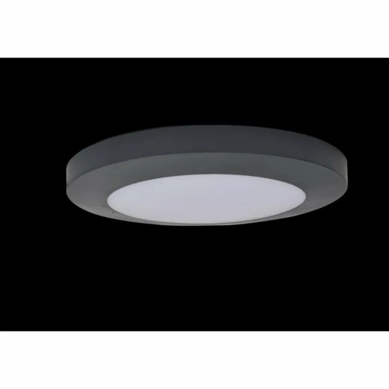 plafonnier extérieur Lutec Kayah LED Anthracite, 1 lumière