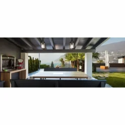 plafonnier extérieur Mantra MAYA Gris, 1 lumière