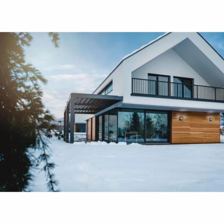 plafonnier extérieur Mantra VERBIER Gris, 2 lumières