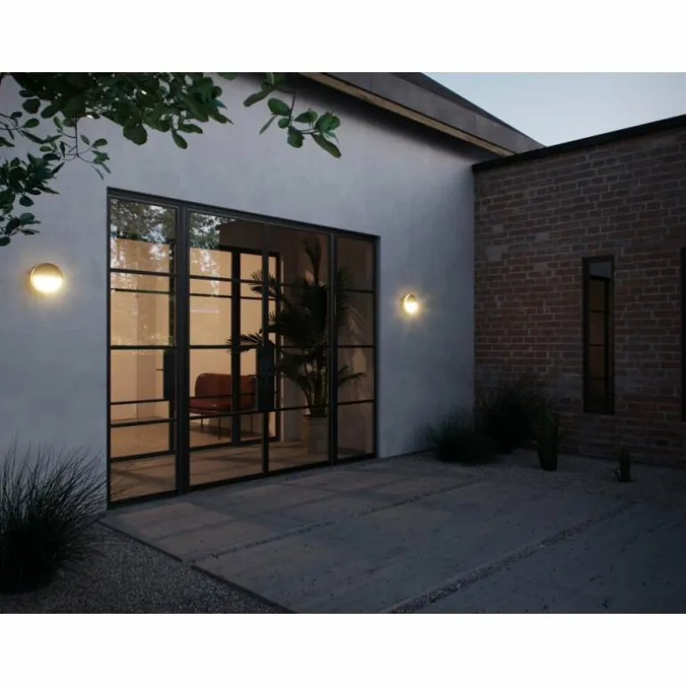 plafonnier extérieur Nordlux AVA LED Noir, 1 lumière