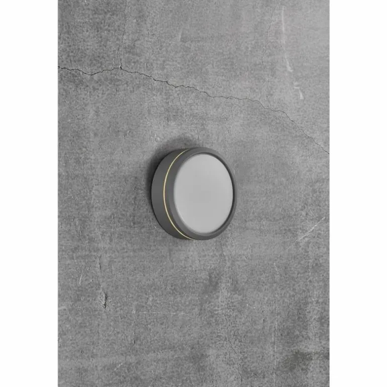 plafonnier extérieur Nordlux AVA LED Gris, 1 lumière