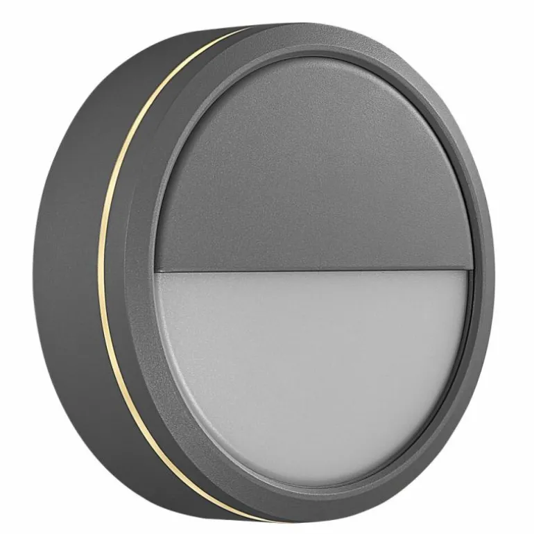 plafonnier extérieur Nordlux AVA LED Gris, 1 lumière