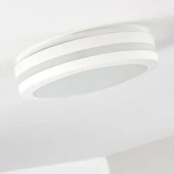 plafonnier extérieur Wollongong LED Blanc, 1 lumière