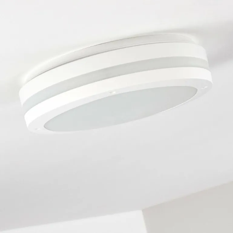 plafonnier extérieur Wollongong LED Blanc, 1 lumière