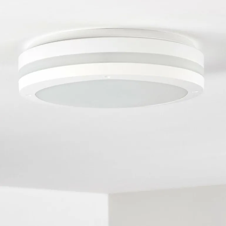 plafonnier extérieur Wollongong LED Blanc, 1 lumière