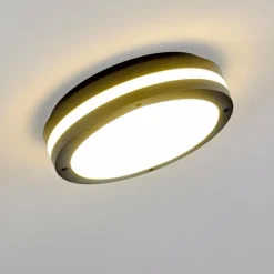 plafonnier extérieur Wollongong LED Anthracite, 1 lumière