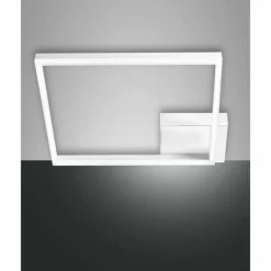 Plafonnier Fabas Luce Bard LED Blanc, 1 lumière