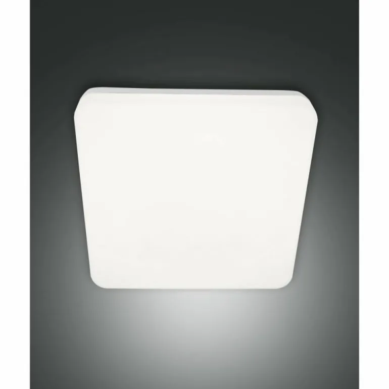 Plafonnier Fabas Luce Folk Blanc, 1 lumière