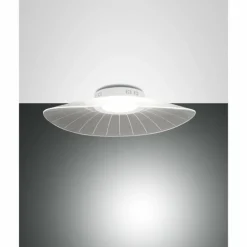 Plafonnier Fabas Luce Vela LED Blanc, 1 lumière