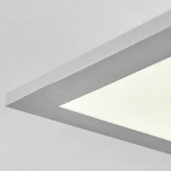 Plafonnier Farc LED Argenté, 1 lumière, Télécommandes