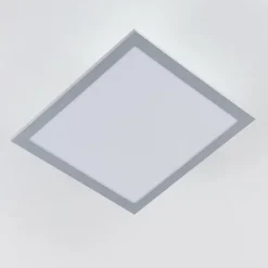 Plafonnier Farc LED Argenté, 1 lumière, Télécommandes