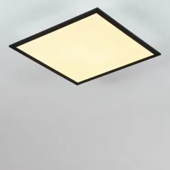 Plafonnier Farc LED Noir, Blanc, 1 lumière, Télécommandes