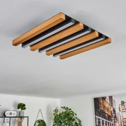 Plafonnier Favorina LED Écru, Noir, 1 lumière