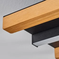 Plafonnier Favorina LED Écru, Noir, 1 lumière