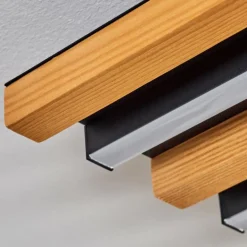 Plafonnier Favorina LED Écru, Noir, 1 lumière