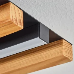 Plafonnier Favorina LED Écru, Noir, 1 lumière