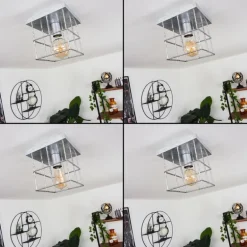 Plafonnier Fevaag Argenté, 1 lumière