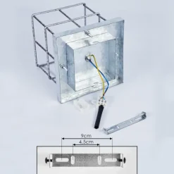 Plafonnier Fevaag Argenté, 1 lumière