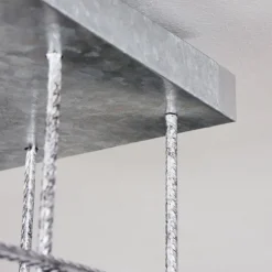 Plafonnier Fevaag Argenté, 1 lumière