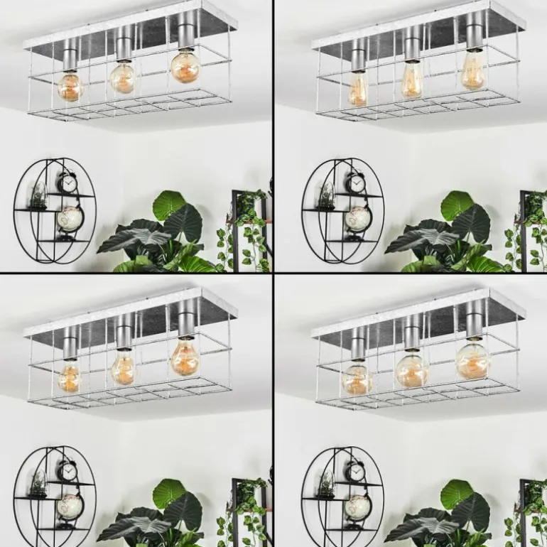 Plafonnier Fevaag Chrome, Argenté, 3 lumières