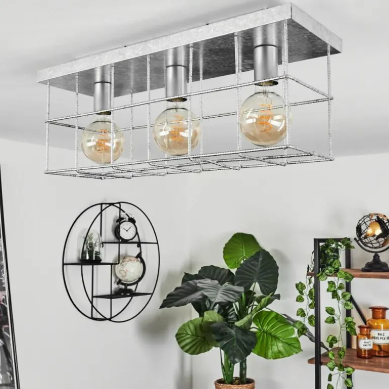 Plafonnier Fevaag Chrome, Argenté, 3 lumières