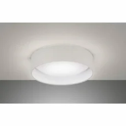 Plafonnier FHL easy Linus LED Gris, 1 lumière
