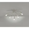 Plafonnier FHL-easy Bree Nickel mat, 5 lumières