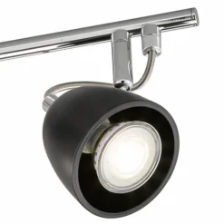 Plafonnier FHL-easy Gemma Chrome, Noir, 3 lumières