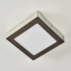 Plafonnier Finsrud LED Nickel mat, 1 lumière