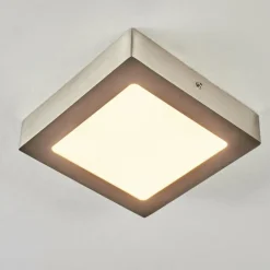 Plafonnier Finsrud LED Nickel mat, 1 lumière