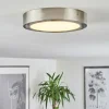 Plafonnier Finsrud LED Nickel mat, 1 lumière