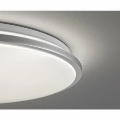 Plafonnier Fischer & Honsel Jaso LED Argenté, 1 lumière