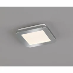 Plafonnier Fischer & Honsel Gotland LED Argenté, 1 lumière