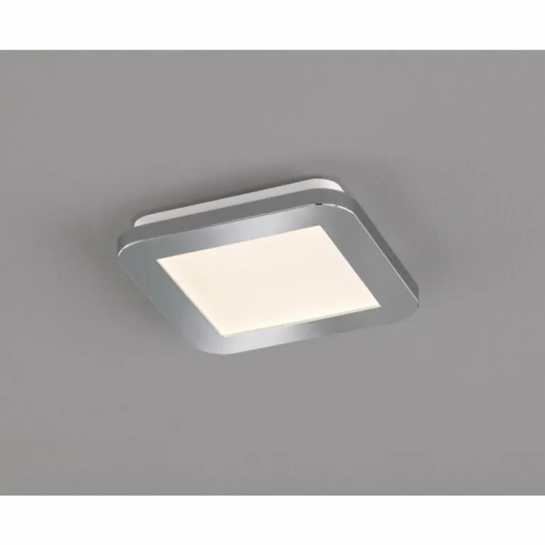 Plafonnier Fischer & Honsel Gotland LED Argenté, 1 lumière