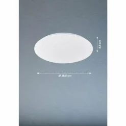 Plafonnier Fischer & Honsel Mona LED Blanc, 1 lumière