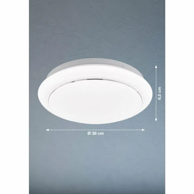 Plafonnier Fischer & Honsel Tivoli LED Blanc, 1 lumière