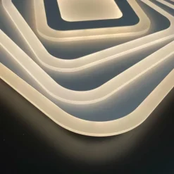 Plafonnier Fischer & Honsel Queen LED Blanc, 1 lumière, Télécommandes