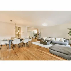 Plafonnier Fischer & Honsel Bolia LED Blanc, 1 lumière, Télécommandes