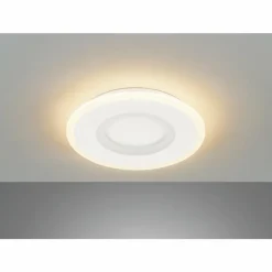 Plafonnier Fischer & Honsel Bolia LED Blanc, 1 lumière, Télécommandes