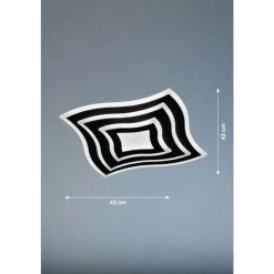 Plafonnier Fischer & Honsel Gorden LED Noir, 1 lumière, Télécommandes