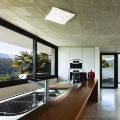 Plafonnier Fischer & Honsel Hero LED Blanc, 1 lumière, Télécommandes