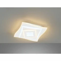 Plafonnier Fischer & Honsel Hero LED Blanc, 1 lumière, Télécommandes