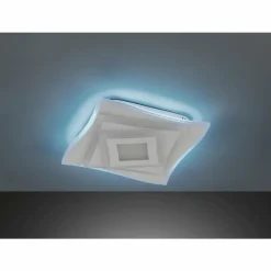 Plafonnier Fischer & Honsel Hero LED Blanc, 1 lumière, Télécommandes