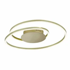 Plafonnier Fischer & Honsel Holy LED Laiton, 1 lumière, Télécommandes