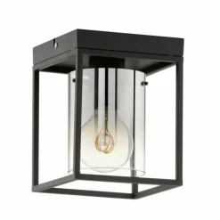 Plafonnier Fischer & Honsel Samu Noir, 1 lumière