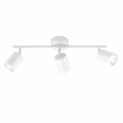 Plafonnier Fischer & Honsel Vano Blanc, 3 lumières